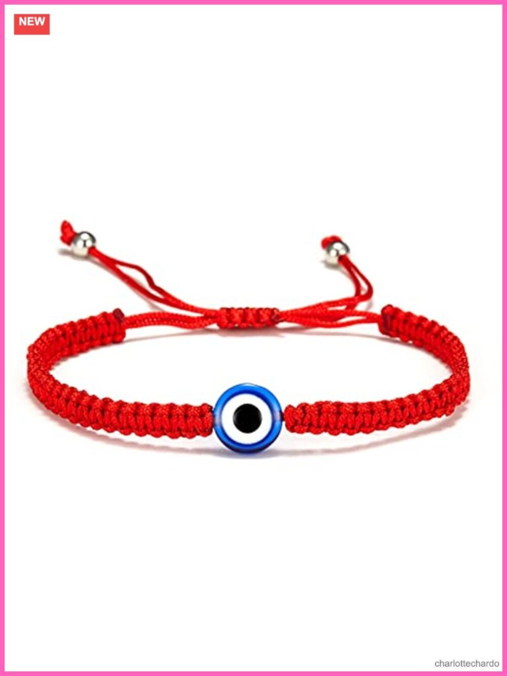 Handmade Evil Eye Bracelet Adjustable Strand Charm Lucky Protection